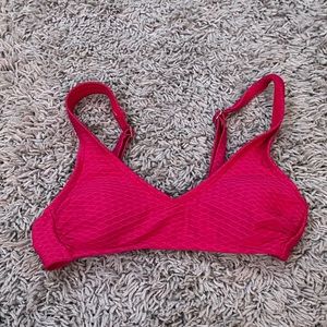 Xs hot pink bathing suit top